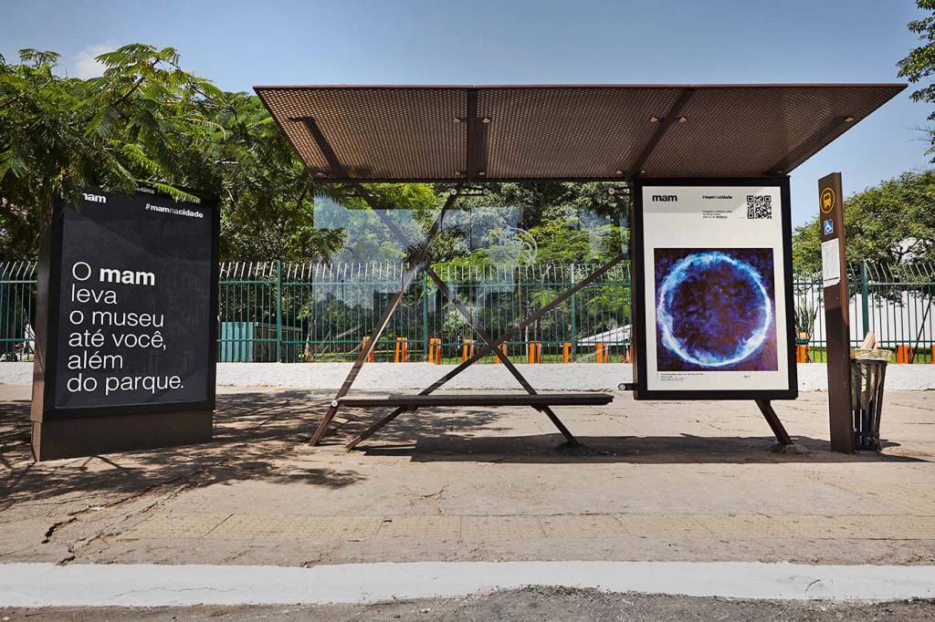 MAM celebra seus 72 anos com painéis em 140 pontos de ônibus