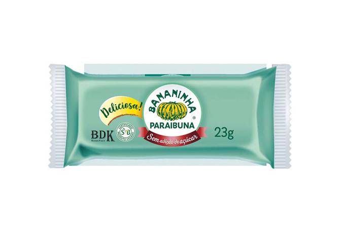 Bananinha Paraibuna recebe selo de produto vegano