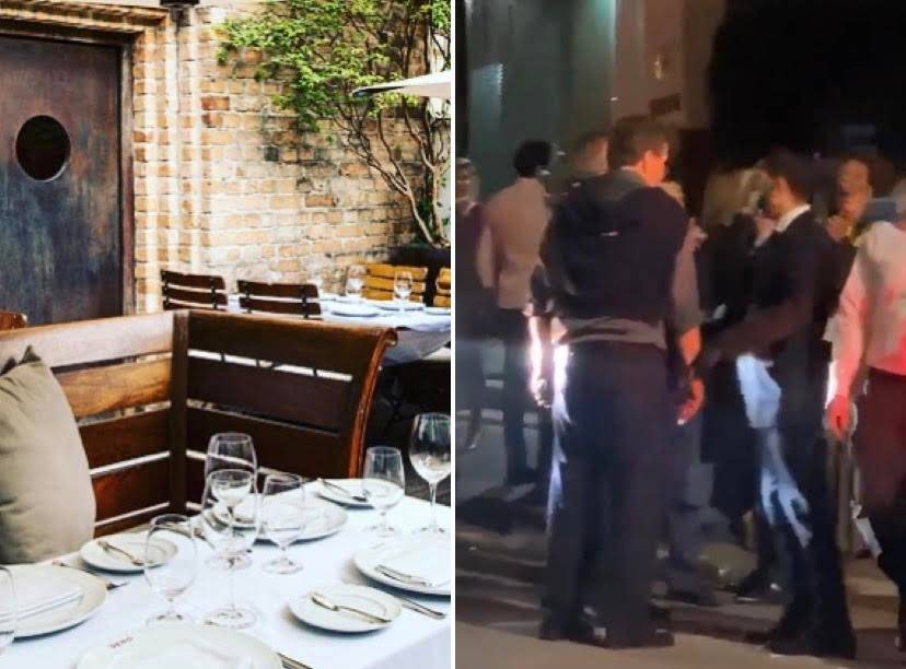 Bate-boca em restaurante famoso dos Jardins
