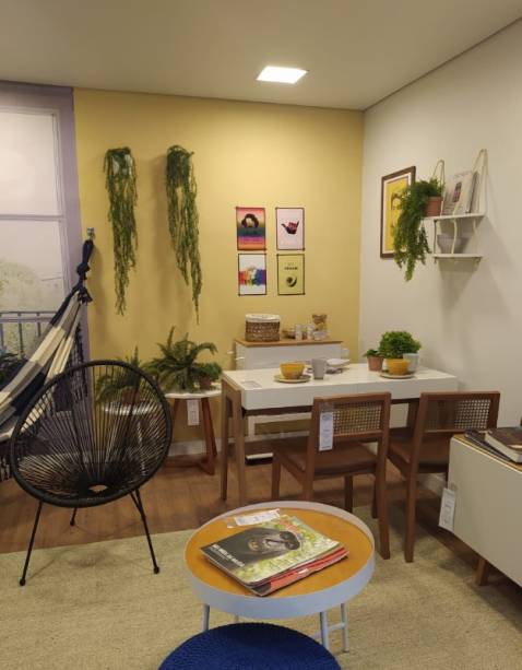 Ambiente com inspiração Santa Cecilier