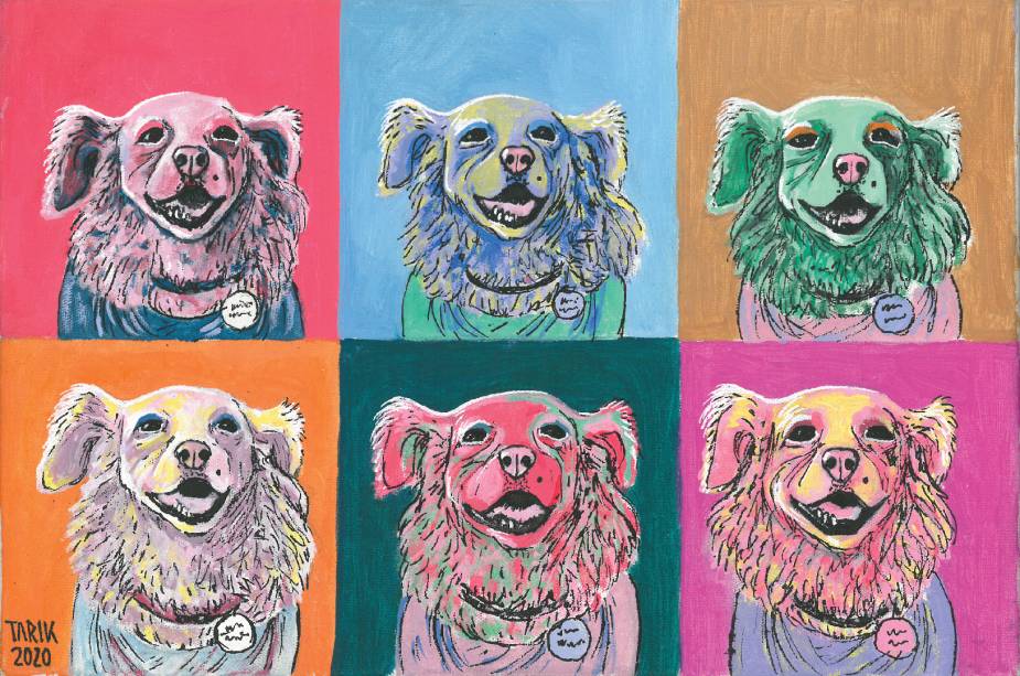 Marilyn Monroe (1962), de Andy Warhol, estrelada por Nina Marilyn Monroe (1962), de Andy Warhol, estrelada por Nina