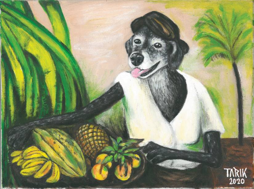 Tropical (1917), de Anita Malfatti, estrelada por Sophie Tropical (1917), de Anita Malfatti, estrelada por Sophie