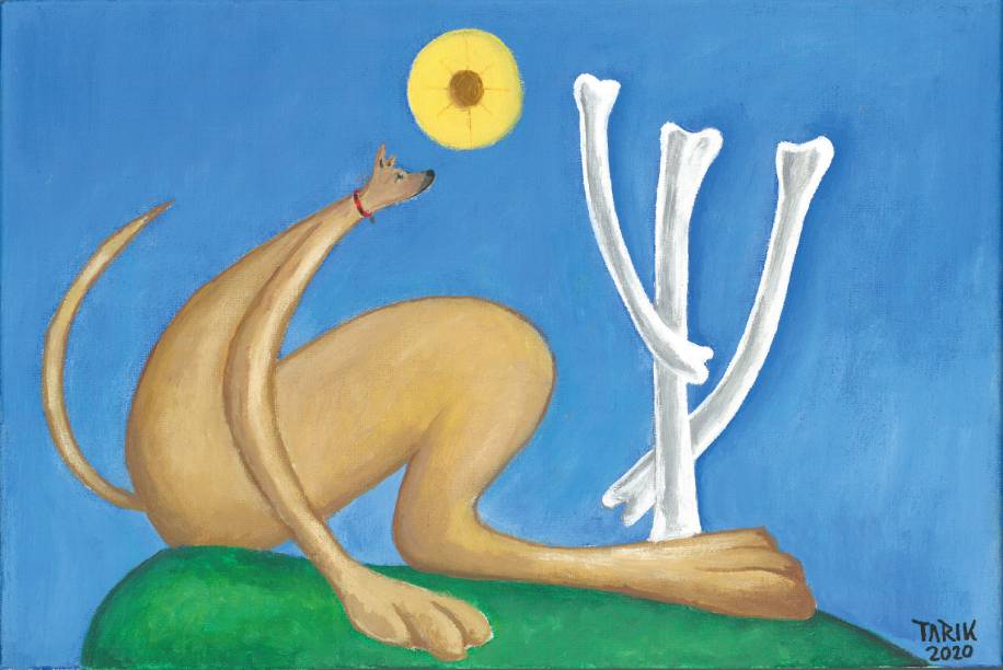 Abaporu (1928), de Tarsila do Amaral, estrelada por Castor Abaporu (1928), de Tarsila do Amaral, estrelada por Castor