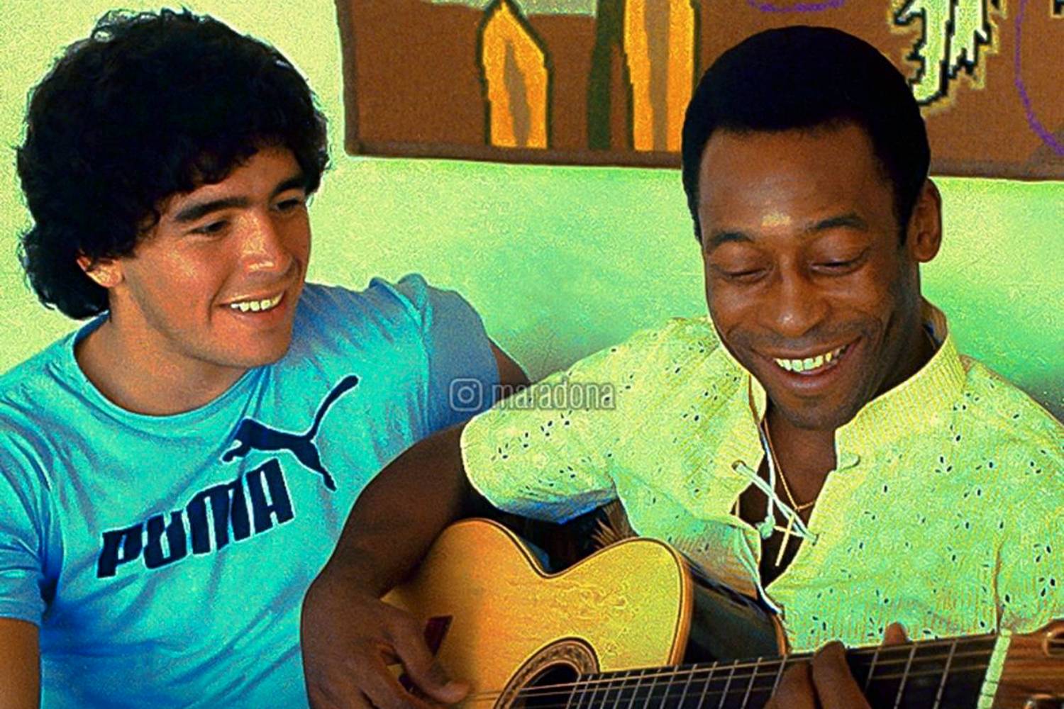 “Espero que possamos jogar bola juntos no céu”, diz Pelé