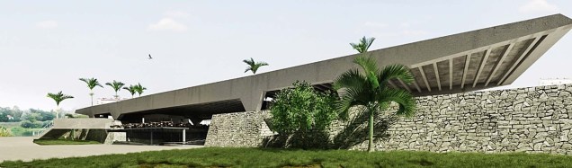 Projeto do arquiteto Mauricio Xavier para o espa&ccedil;o abandonado: uso comercial foi proibido pelo zoneamento e pelo tombamento da &aacute;rea &ldquo;estritamente residencial&rdquo;