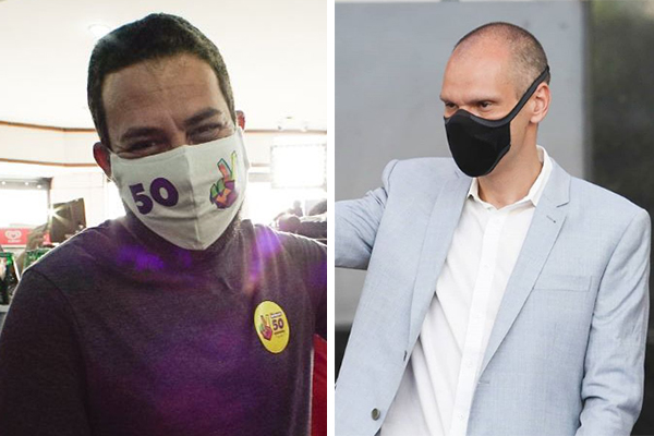 Pesquisa Datafolha aponta Covas com 55% e Boulos com 45%