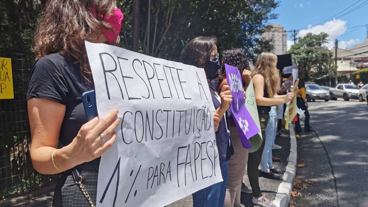 Fapesp protesto