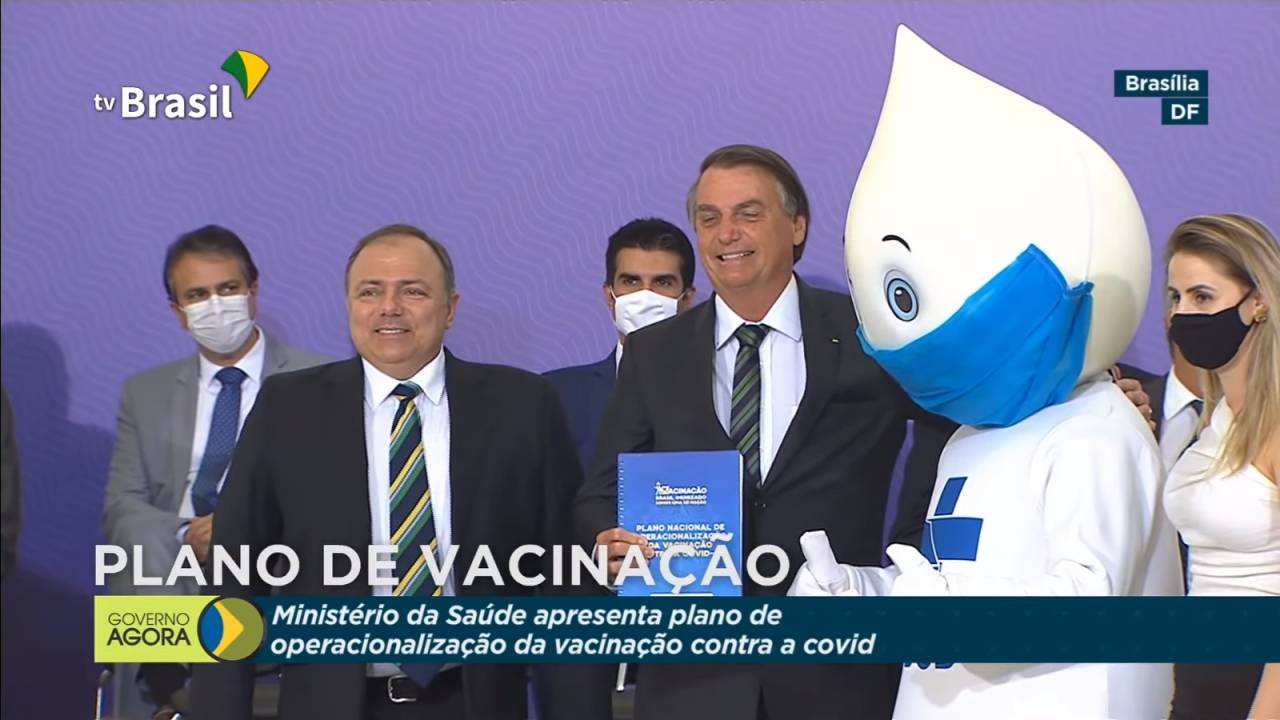 Pazuello tv brasil ze gotinha