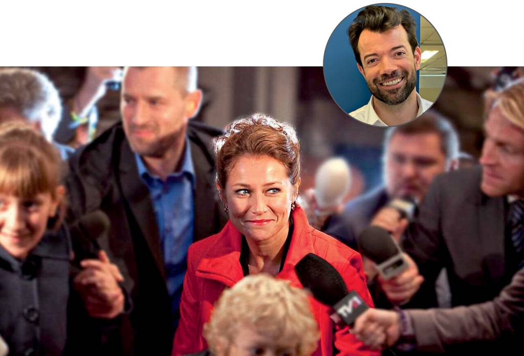 Raul – Séries do ano Foto de Raul com uma imagem ilustrativa da série Borgen