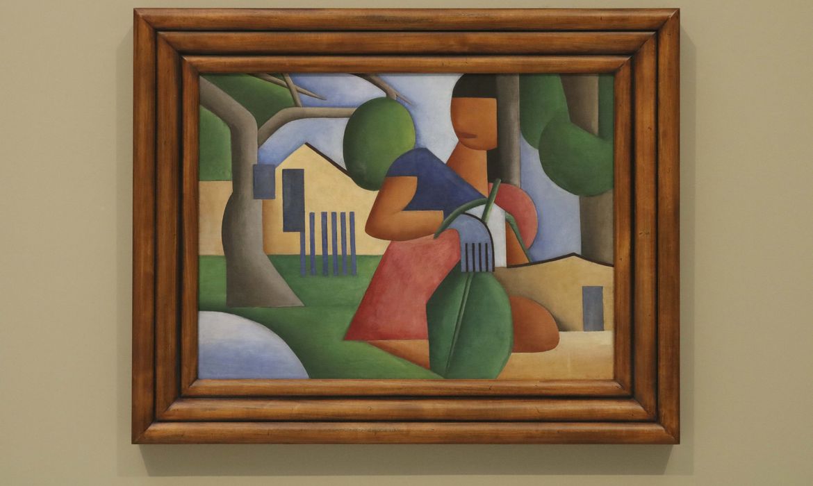 Quadro 'A Capirinha', Tarsila do Amaral