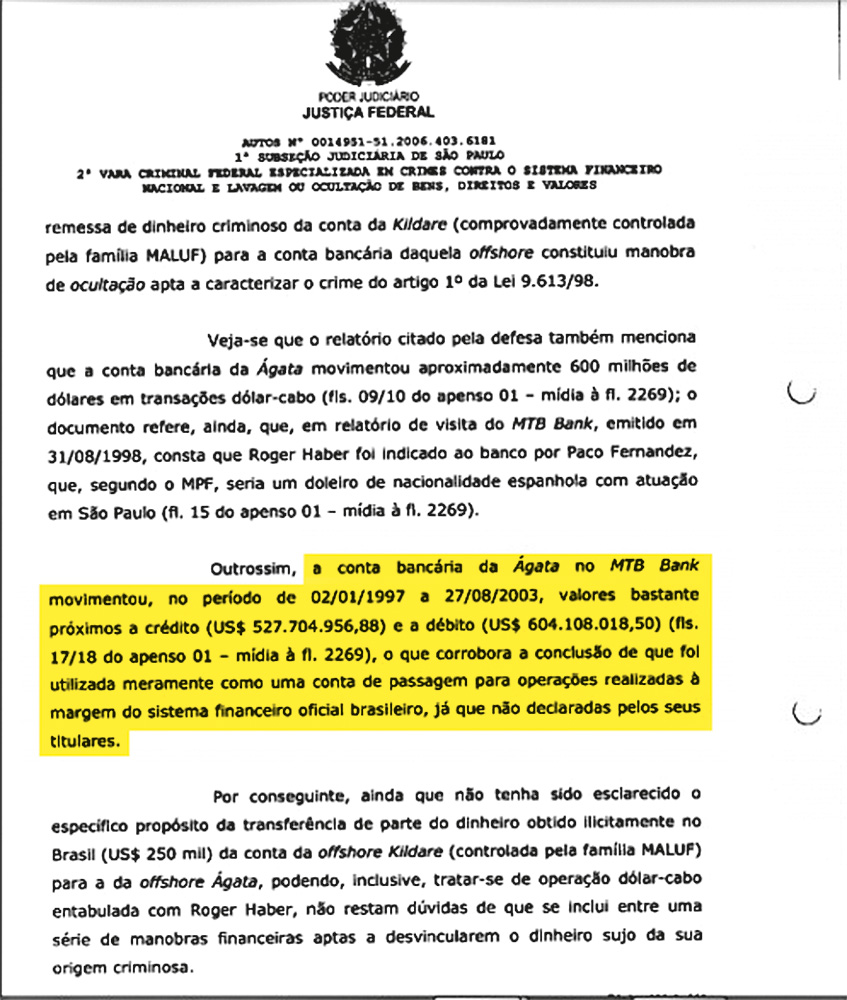 sentença lava a jato haber Texto com a sentença em que o casal Haber foi réu