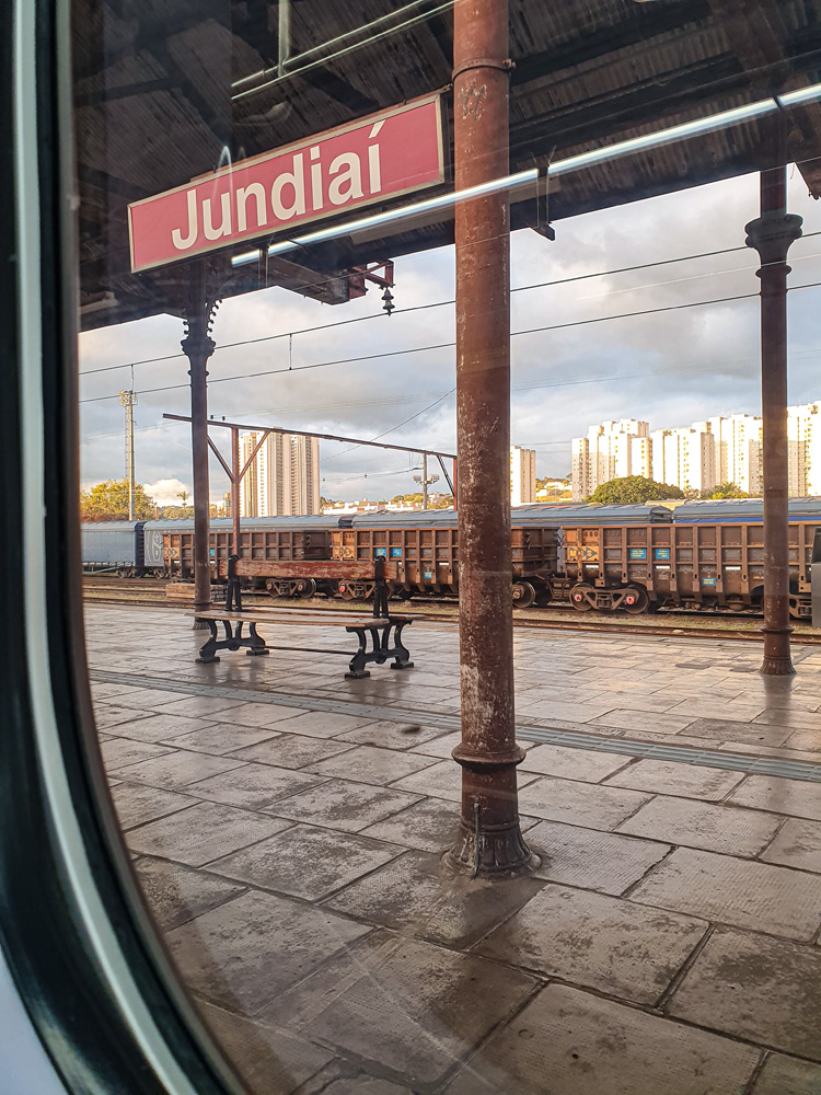 4 Pilastras da estação Jundiaí