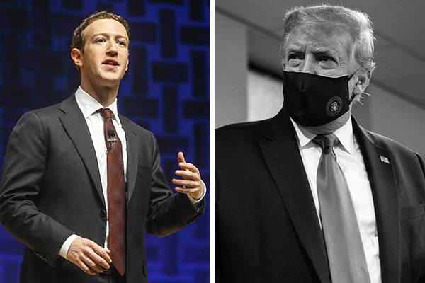 Trump tem redes sociais bloqueadas e Zuckerberg explica: “violência”