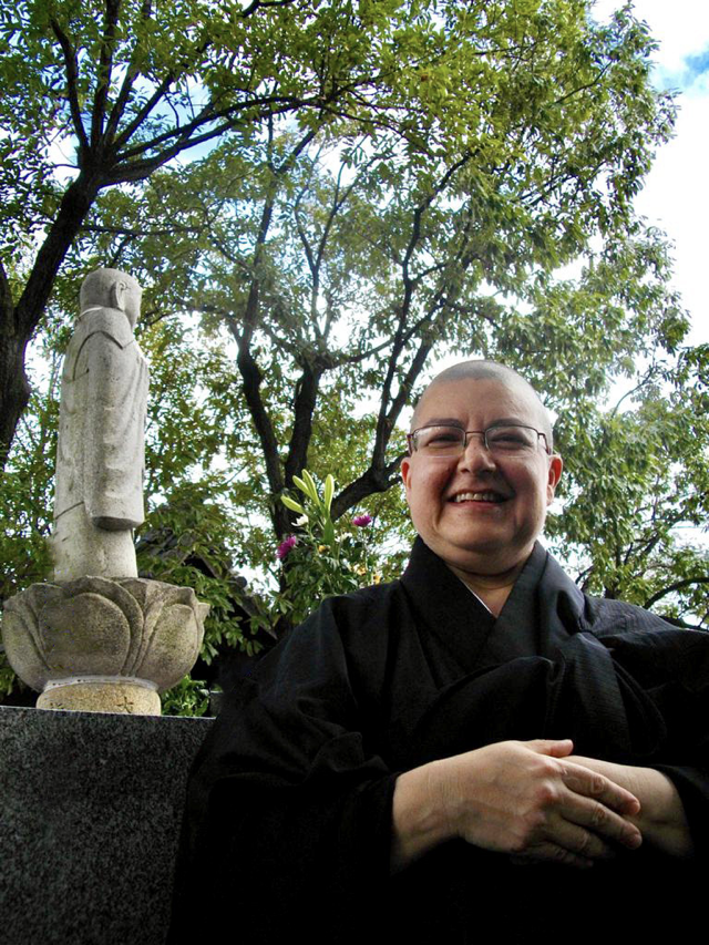 Monja Zentchu (ARQUIVO PESSOAL) (2) Monja Zentchu passou quase cinco anos no Japão em um mosteiro em Nagoya.