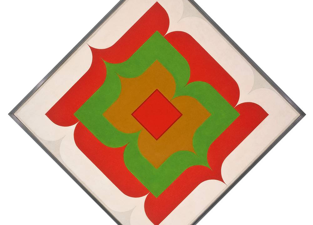obra de arte série Amazônica Nº 13: uma das obras exibidas no CCBB