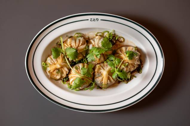 Dumpling: um dos petiscos do menu Dumpling: um dos petiscos do menu