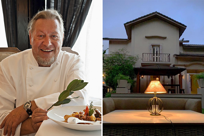 Chef italiano Luciano Boseggia prepara menu surpresa