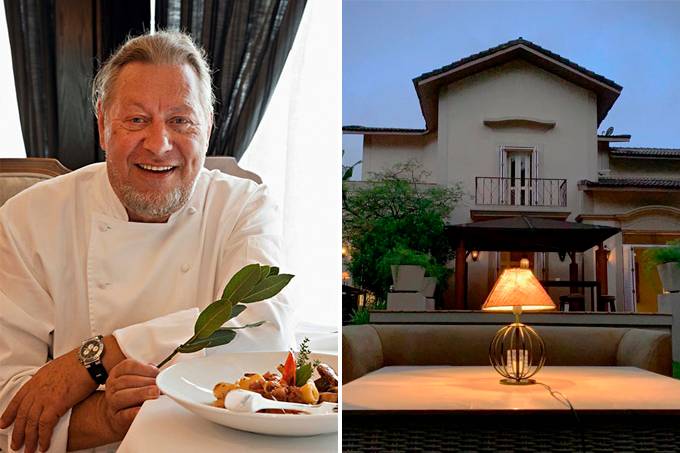 Chef italiano Luciano Boseggia prepara menu surpresa