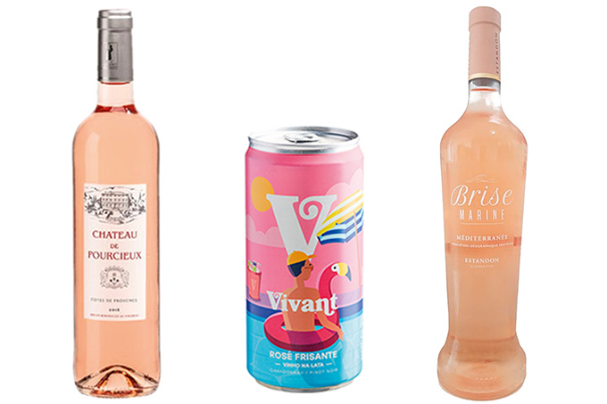 Vinhos rosés que combinam com o verão