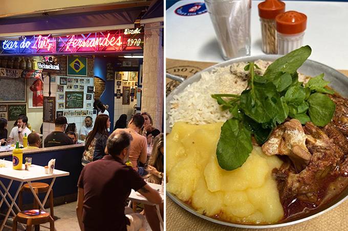 Bar do Luiz Fernandes passa a abrir para almoço com pratos do dia