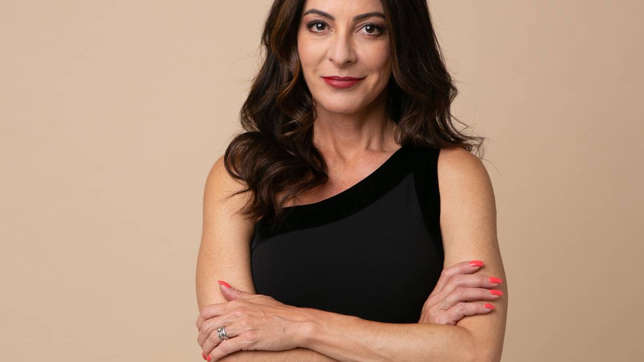 A apresentadora Ana Paula Padrão.