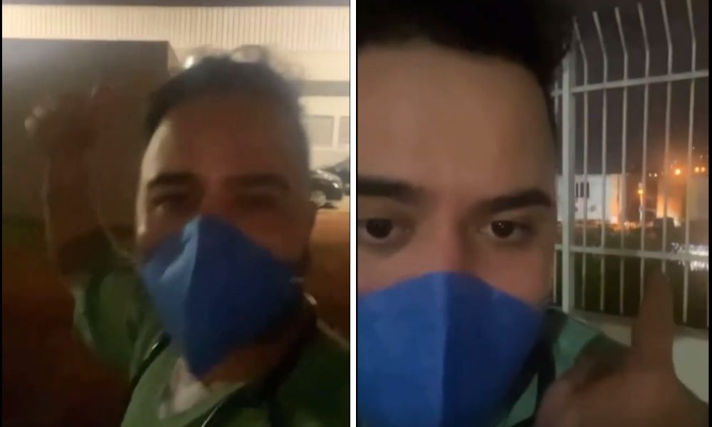 Médico se indigna com festa ao lado de UPA cheia de pacientes com Covid