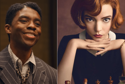 Chadwick Boseman ganhou como melhor ator de filme/drama e O Gambito da Rainha venceu em duas categorias