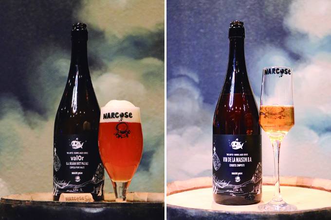 Cervejaria Narcose lança cervejas com espírito de vinho