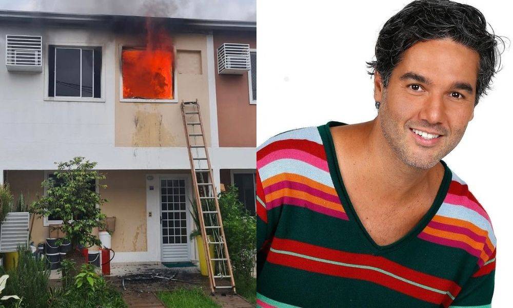Ator Fernando Sampaio perde tudo em incêndio e recebe apoio de famosos