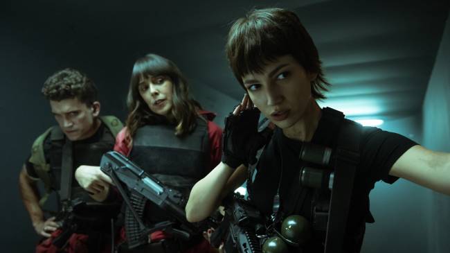 La Casa de Papel Úrsula Corberó em cena da última temporada de La Casa de Papel
