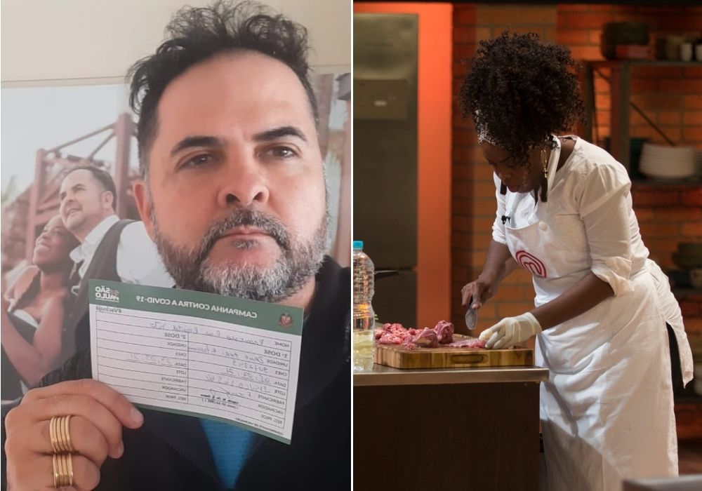 Marido de ex-MasterChef que morreu de Covid se vacina e faz desabafo