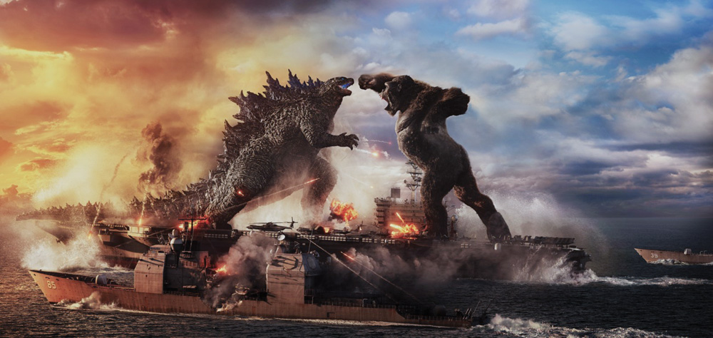 Godzilla vs. Kong entrega lutas impressionantes dos monstros da cultura pop