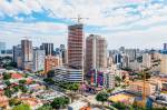 imagem aérea de prédios e casas na avenida rebouças, em São Paulo