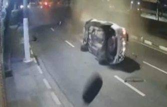 Viatura da PM capota e policial morre em Osasco