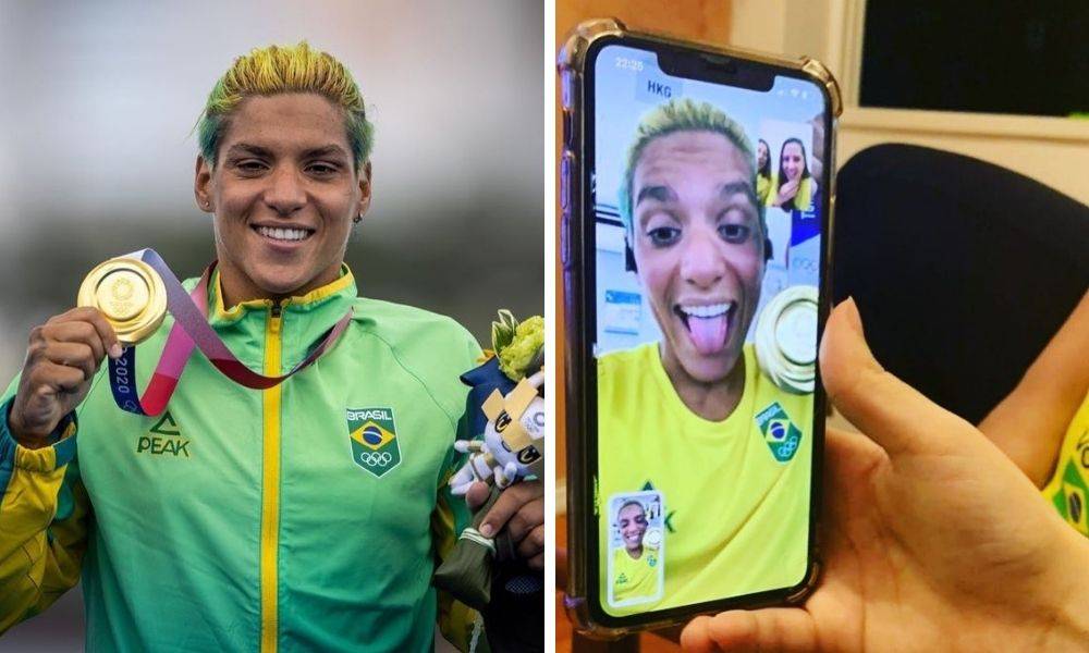 Namorada de Ana Marcela vibrou tanto que vizinhos chamaram a polícia