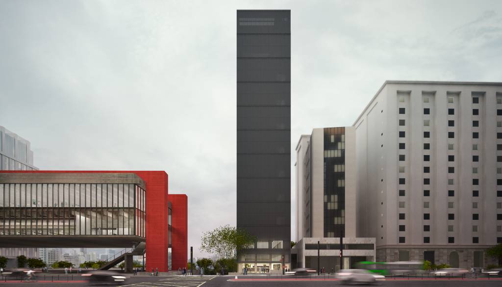 MASP-EXPANSÃO_FACHADA_001®METRO-ARQUITETOS MASP divulga projeto inédito de expansão com prédio anexo de 14 andares