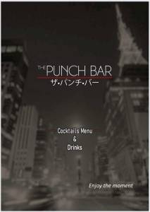 The Punch Bar – Cardápio Cardápio
