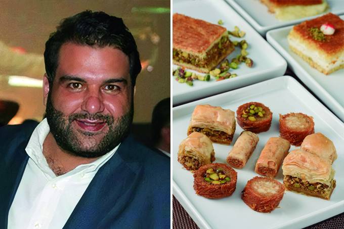 Conheça Issam Sidom, criador do Alyah, que faz 10 toneladas de doces libaneses por dia