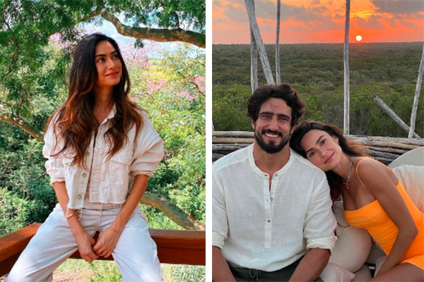 Thaila Ayala anuncia gravidez e posta primeira foto da barriga