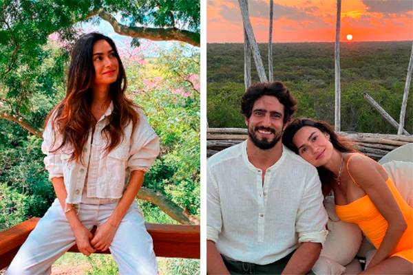Thaila Ayala anuncia gravidez e posta primeira foto da barriga