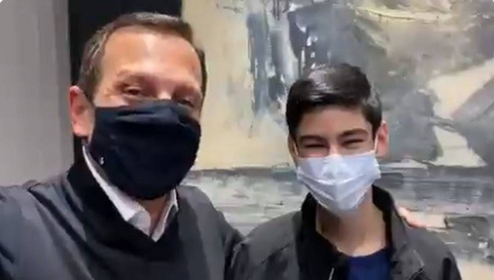 Tomás, filho de Bruno Covas, é contratado para estágio no Governo de SP