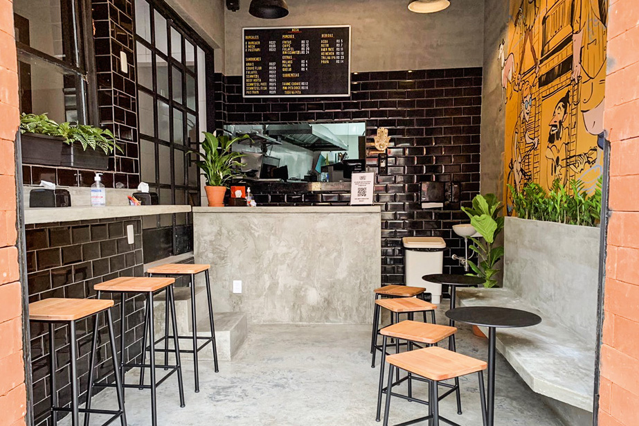 Lanchonete Nosh está de cara nova