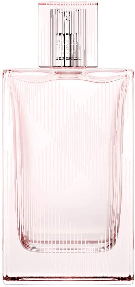 burberry Frasco de perfume de vidro transparente todo rosa claro