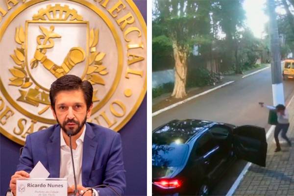 Suspeito de assaltar policiais que escoltam Ricardo Nunes continua foragido