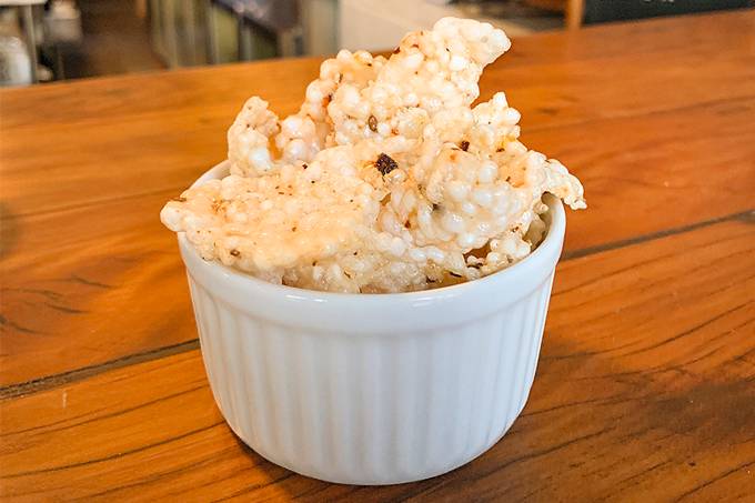 Torresmo vegano existe; saiba onde comer