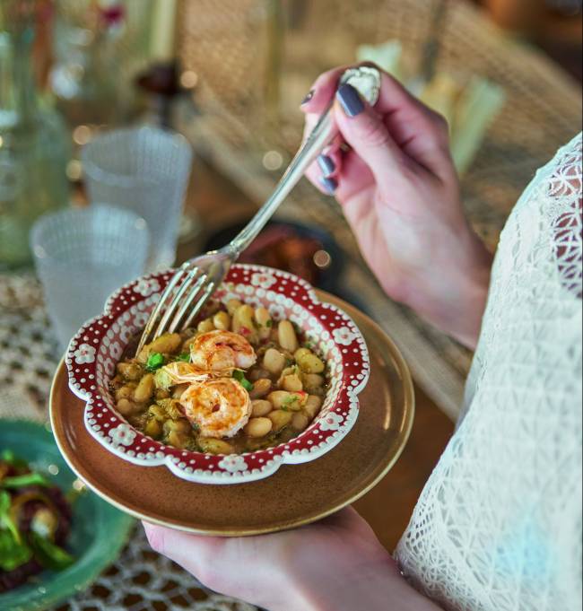 saladinha-feijao_Roberto-Seba Prato de saladinha de feijão