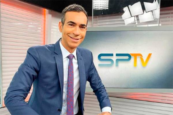 “Me despedindo depois de 10 anos”, diz César Tralli, durante SP1