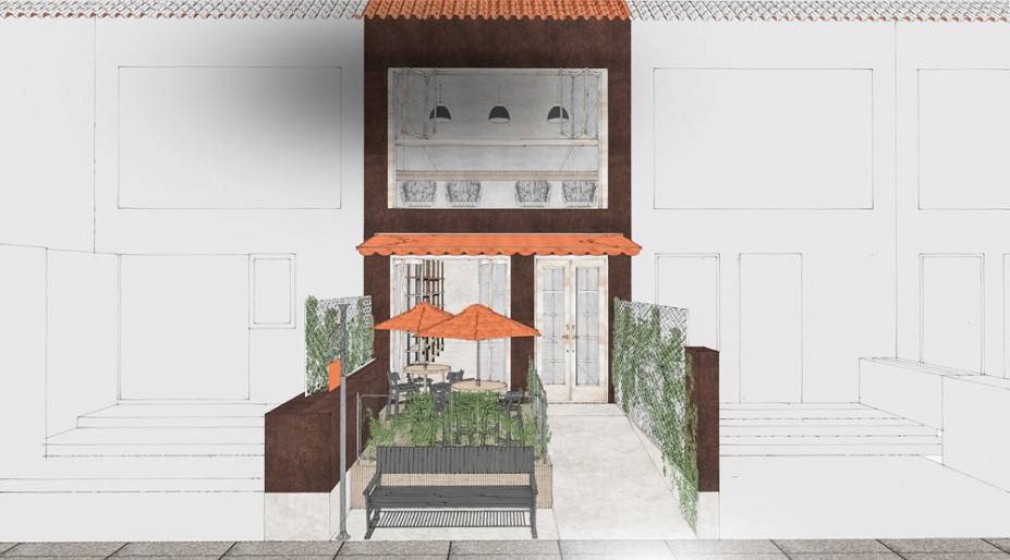 O projeto 3D: loja, cafeteria e escola O projeto 3D: loja, cafeteria e escola