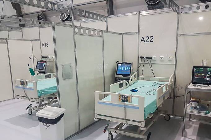 Mais da metade dos hospitais de São Paulo não tem mais pacientes de Covid