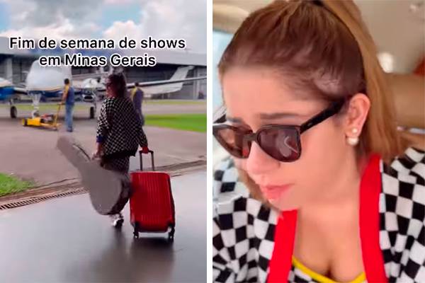 Marília Mendonça: antes da queda, cantora fez vídeo entrando no avião